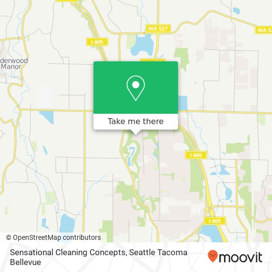 Mapa de Sensational Cleaning Concepts, 13th Ave SE