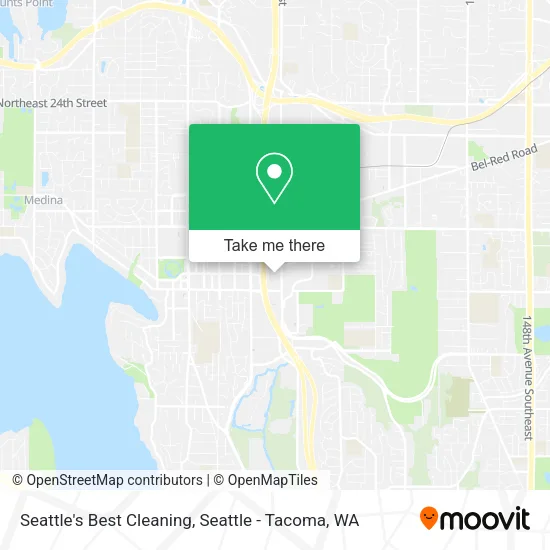 Seattle's Best Cleaning map