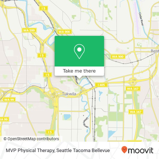 Mapa de MVP Physical Therapy, 14800 Starfire Way