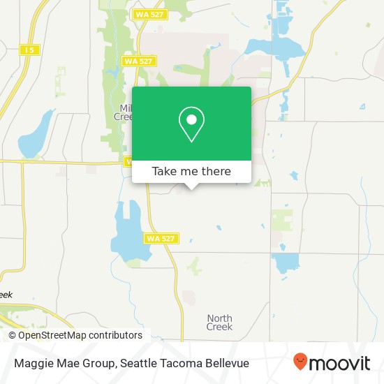 Mapa de Maggie Mae Group, 21st Ave SE