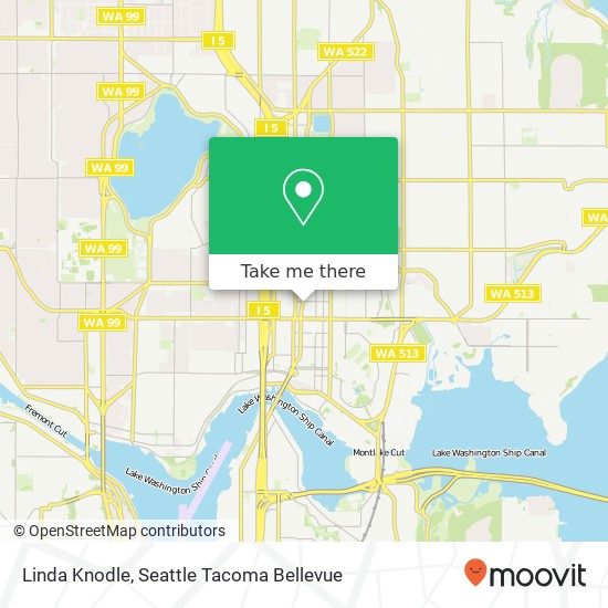 Linda Knodle, 11th Ave NE map