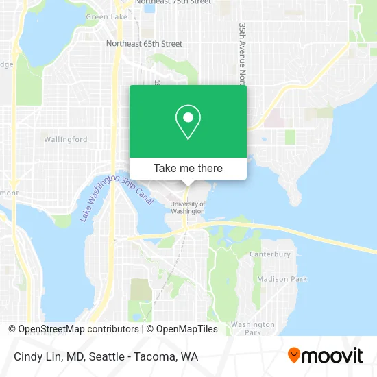 Cindy Lin, MD map