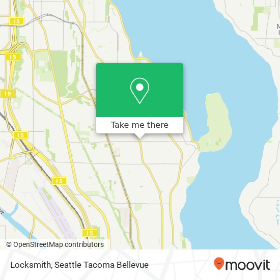 Locksmith, 5614 Rainier Ave S map