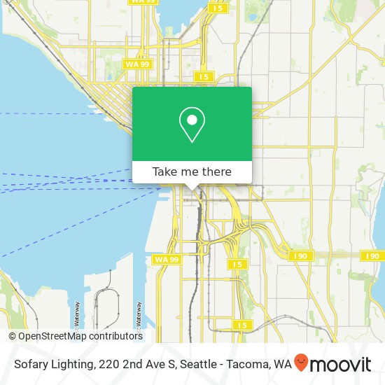 Mapa de Sofary Lighting, 220 2nd Ave S