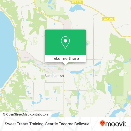 Mapa de Sweet Treats Training, 228th Ave NE