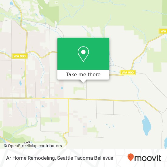 Ar Home Remodeling, 164th Ave SE map