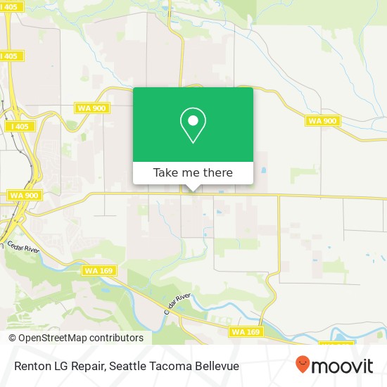 Mapa de Renton LG Repair, NE 4th St