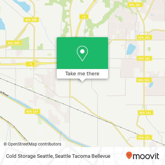 Cold Storage Seattle, 26th St E map