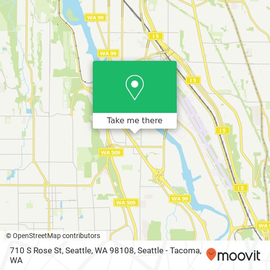 710 S Rose St, Seattle, WA 98108 map