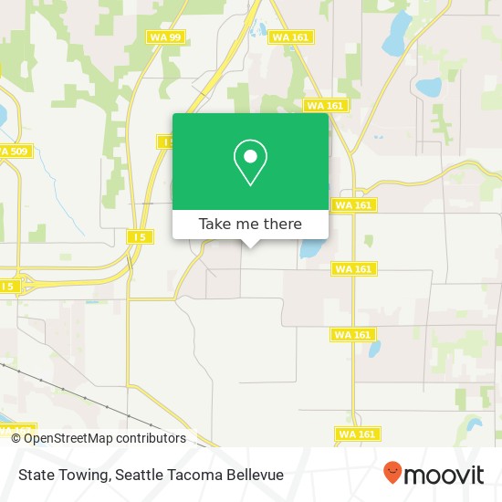 Mapa de State Towing, 1702 16th Ave