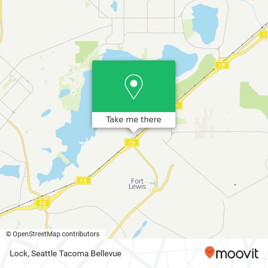 Mapa de Lock, 15029 W Thorne Ln SW