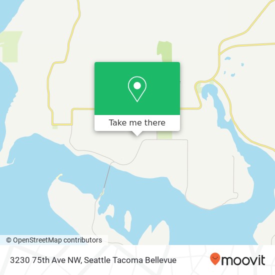 Mapa de 3230 75th Ave NW, Gig Harbor, WA 98335