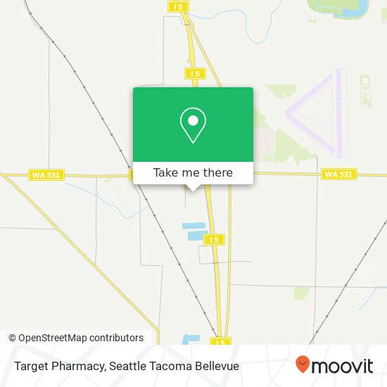 Target Pharmacy, 16818 Twin Lakes Ave map