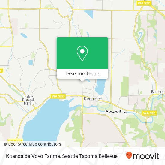 Kitanda da Vovó Fatima, 68th Ave NE map