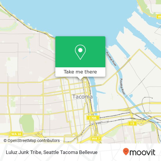 Mapa de Luluz Junk Tribe, 746 Broadway