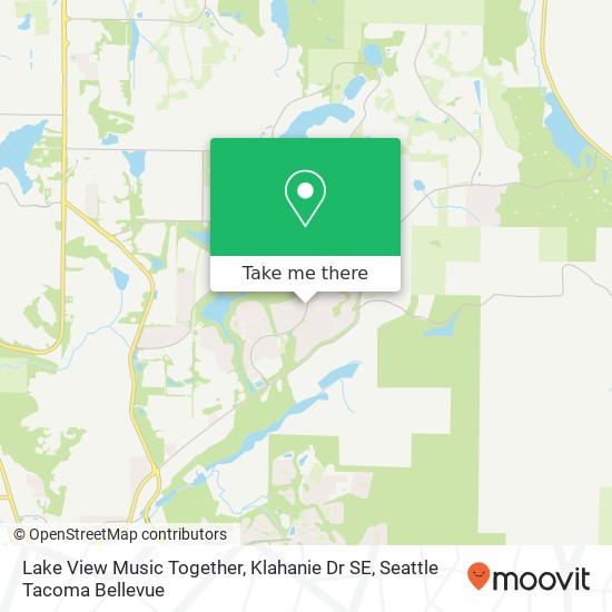 Lake View Music Together, Klahanie Dr SE map