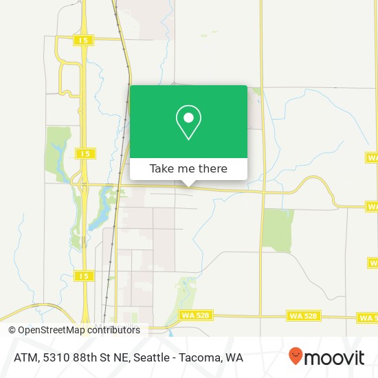 Mapa de ATM, 5310 88th St NE