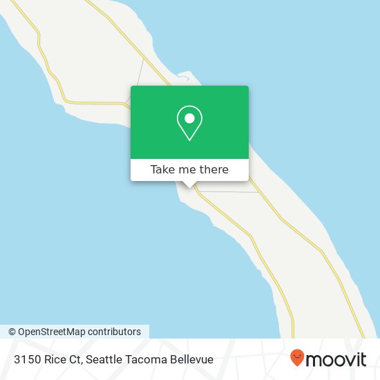 Mapa de 3150 Rice Ct, Camano Island, WA 98282