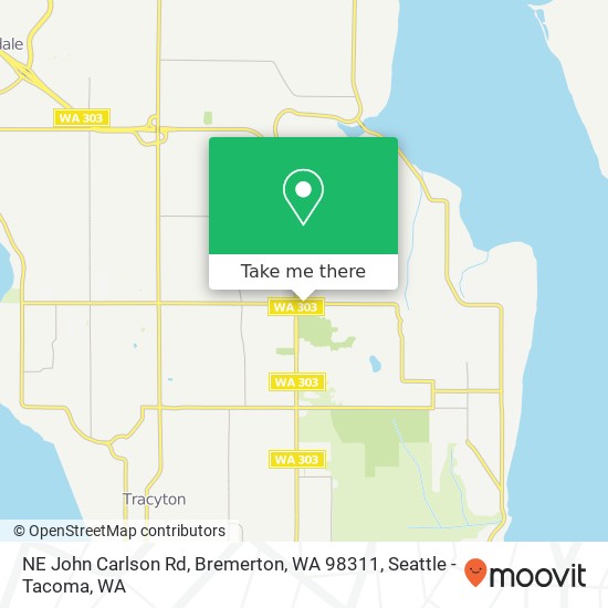 NE John Carlson Rd, Bremerton, WA 98311 map