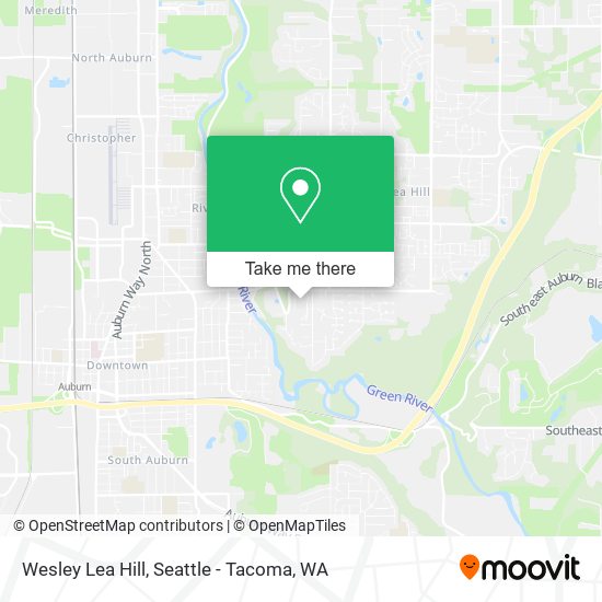Mapa de Wesley Lea Hill