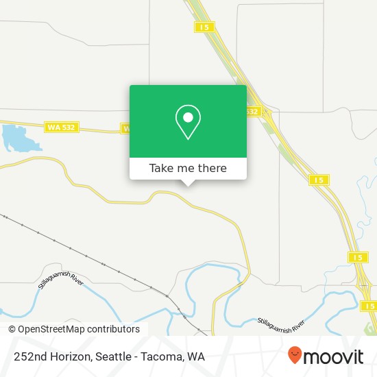 Mapa de 252nd Horizon, Stanwood, WA 98292