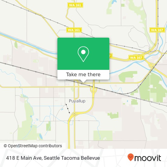 418 E Main Ave, Puyallup, WA 98372 map