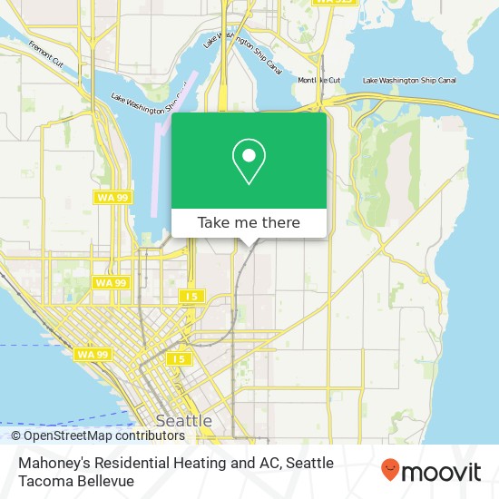 Mahoney's Residential Heating and AC, 712 11th Ave E map