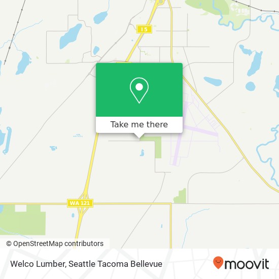 Mapa de Welco Lumber, 8277 Center St SW
