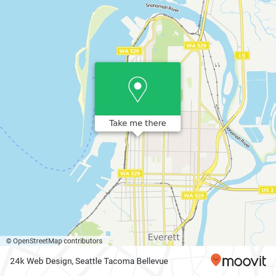 24k Web Design, 2028 Hoyt Ave map