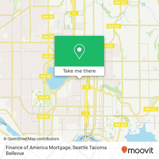 Mapa de Finance of America Mortgage, 227 NE 65th St