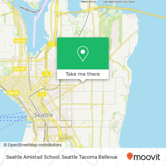 Seattle Amistad School, 1625 19th Ave map