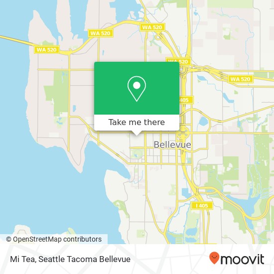 Mi Tea, 175 Bellevue Sq map