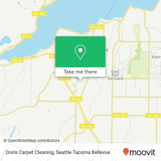 Mapa de Don's Carpet Cleaning, Lippert Dr W