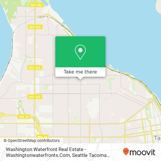 Washington Waterfront Real Estate - Washingtonwaterfronts.Com, 2714 N Proctor St map