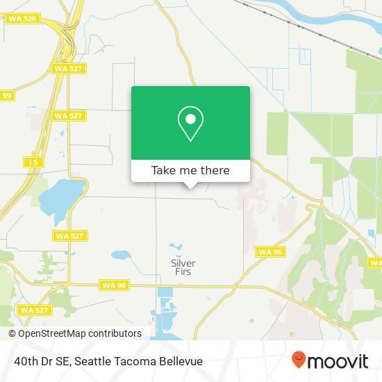 Mapa de 40th Dr SE, Everett, WA 98208