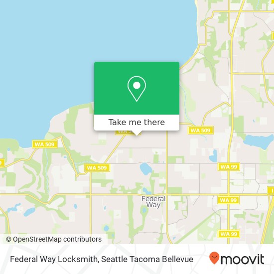 Federal Way Locksmith, 30509 7th Ave SW map