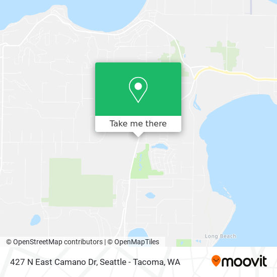 Mapa de 427 N East Camano Dr