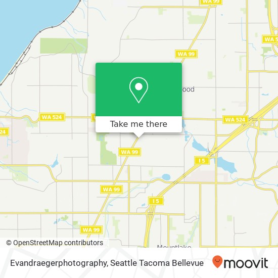 Mapa de Evandraegerphotography, Highway 99