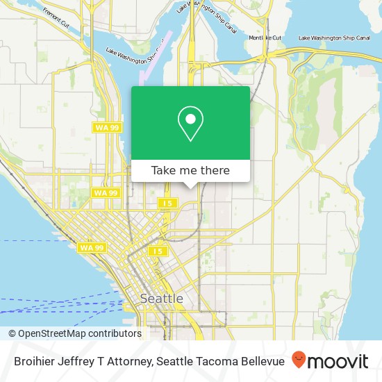 Broihier Jeffrey T Attorney, 707 E Harrison St map