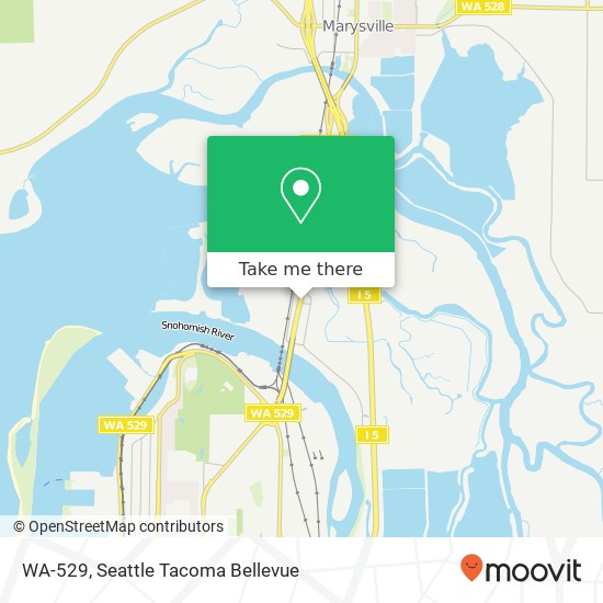 Mapa de WA-529, Everett, WA 98201