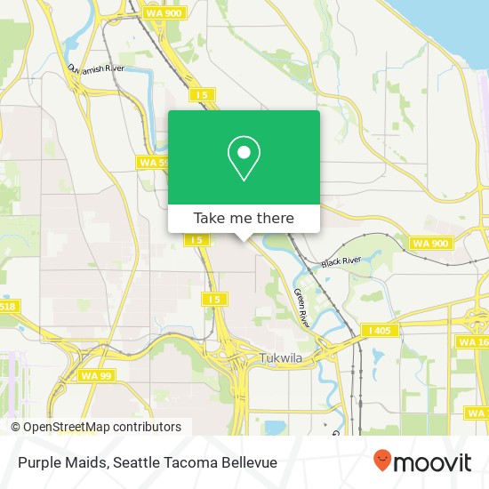 Mapa de Purple Maids, 14001 57th Ave S