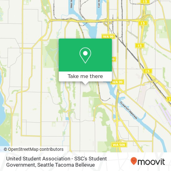 United Student Association - SSC's Student Government map