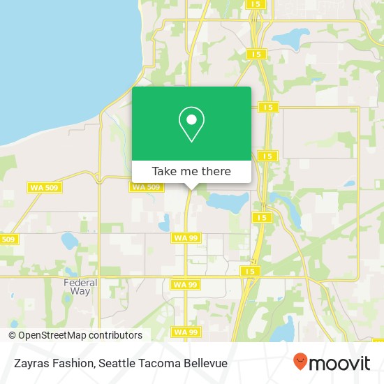 Zayras Fashion, 30406 Pacific Hwy S map