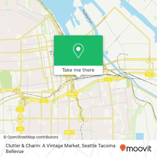 Mapa de Clutter & Charm: A Vintage Market, 2501 E D St
