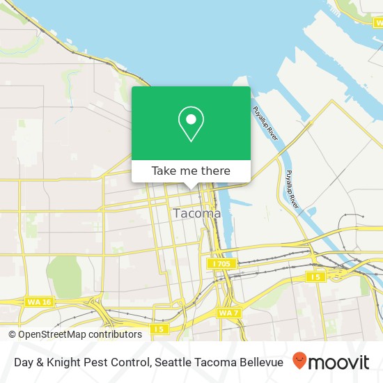 Day & Knight Pest Control, Market St map