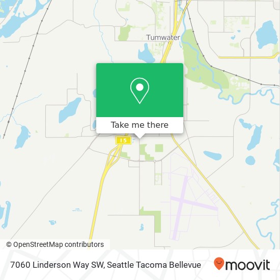 7060 Linderson Way SW, Tumwater, WA 98501 map