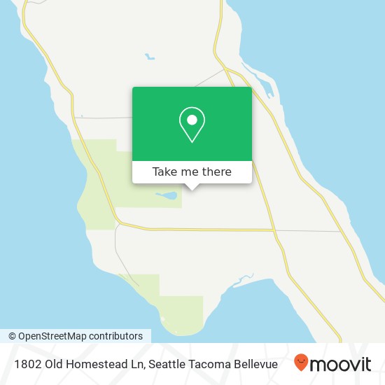 Mapa de 1802 Old Homestead Ln, Camano Island, WA 98282