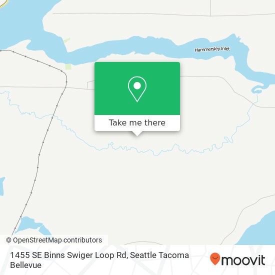 1455 SE Binns Swiger Loop Rd, Shelton, WA 98584 map