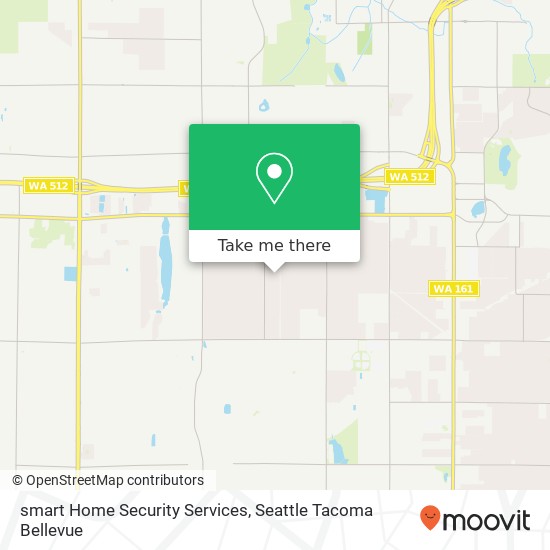 Mapa de smart Home Security Services, 119th St Ct E