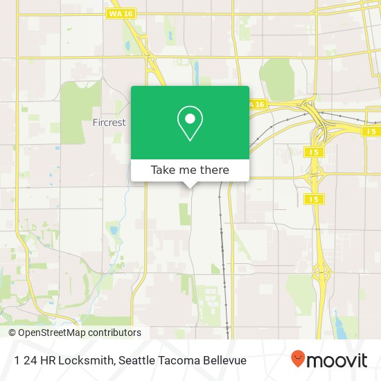 1 24 HR Locksmith, 4040 S Tyler St map